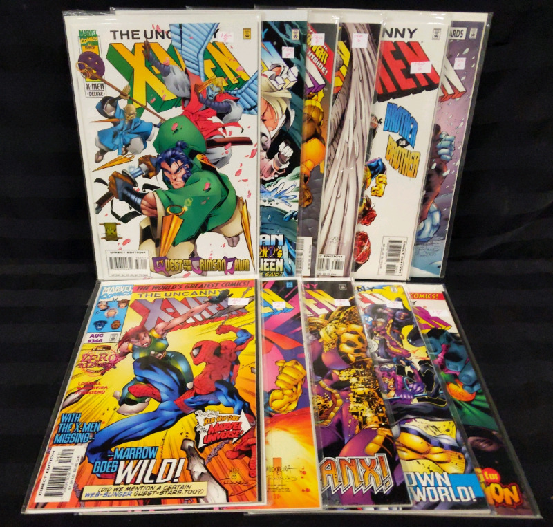 11 Issues of Marvel The Uncanny X-Men