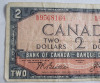 1954 Canadian " Devils Face " Bank of Canada $2 Two Dollar Bank Note - 4