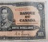 1937 Canadian Bank of Canada $2 Two Dollar Bank Note - 4