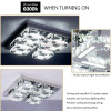 New Kkymywan LED Crystal Ceiling Light - 2