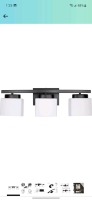 New Dosotsy 3 Light Vanity Fixture - DST-286-MB