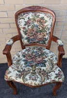 Embroidered Occasional Chair