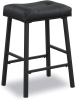 KAIRUITUCH 24" Bar Stool Kitchen Counter Height Saddle Bar Stool - As New