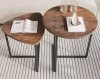 HOJINLINERO Round Coffee Tables , Set of 2 . As New in Box - 2