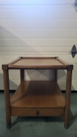 American of Martinsville Side Table - 28"&times;22"&times;22"