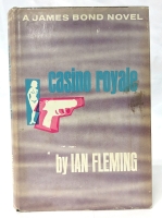 1953 JAMES Bond Casino Royale Hardcover Book Club Edition Pink Top