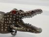 Wildlife Rhinestone Large Alligator Belt Buckle - 2