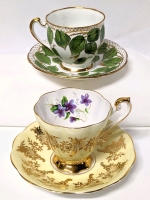 Vintage Royal Standard Tea Cups & Saucers