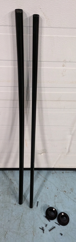 Briofox Curved shower rod.