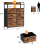 Furologee 8 Drawer Dresser / TV Stand - 2