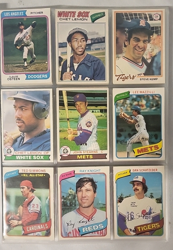 1974-1992 O-Pee-Chee MLB Baseball Cards - 103