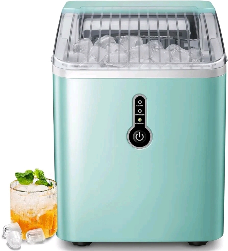 Zafri Countertop Ice Maker 26lbs / 24Hrs 9 Cubes Ready in 8 Minutes ( Z3912 Green )