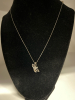 10K Diamond White Gold Butterfly 10K Chain - 2