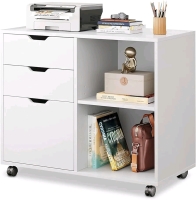 New DEVAISE 3-Drawer Wood File Cabinet