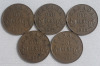 1920 - 1936 Canadian King George V Penny Lot , 10 coins - 3