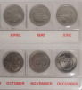 1999 Canadian Millennium Quarter Set in Plastic Holder - 3