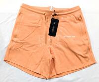 New ALPHALETE Women's Essential Core Shorts Size XL (Orange Frost)