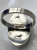 Vintage Lapis Lazuli Oval Sterling Ring - 3