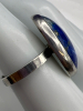 Vintage Lapis Lazuli Oval Sterling Ring - 4