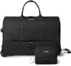 ETRONIK Rolling Duffle Bag w/Wheels, 21" Flight Approved Travel Duffle Bag, Black - New