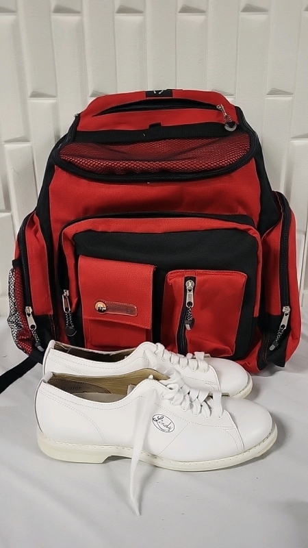 Linds Women's Bowling Shoes & Pathfinder Backpack