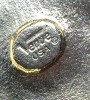 Signed vintage Venue Gold Textured Swirl Brooch - 4