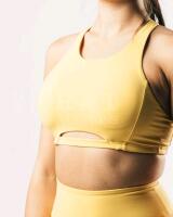 New ALPHALETE Pulse Surge Sports Bra XL (Citrus)