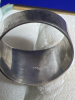 Chunky 925 Sterling Black Onyx Ring Size 11.5 - 6