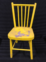 Vintage Wooden Child&rsquo;s Chair 22 inches tall