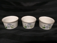 3 SPODE Dishes - Stafford Flowers Dipteracanthus