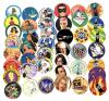 200+ Pogs / Power Caps in Transport Tube includes Disney, Casper & More! - 2