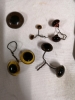 Various Pieces of Leather + Ulu + Taxidermy eyes - 2