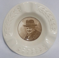 Royal Doulton " This was their finest hour " Sir Winston Churchill Ashtray , 4.5"