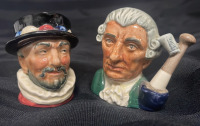 Royal Doulton Apothecary and Beefeater Character Jugs