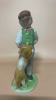 Gerold Porzellan Bavaria Figurine of Boy with Dog - 2