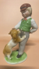 Gerold Porzellan Bavaria Figurine of Boy with Dog - 7