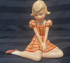 Goebel Mid Century Sitting Girl Figurine