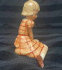 Goebel Mid Century Sitting Girl Figurine - 4