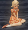 Goebel Mid Century Sitting Girl Figurine - 5