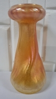 Antique Dugan Venetian Line Vase - 7.5" Tall