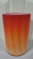 Antique Caged Satin Glass Tumbler