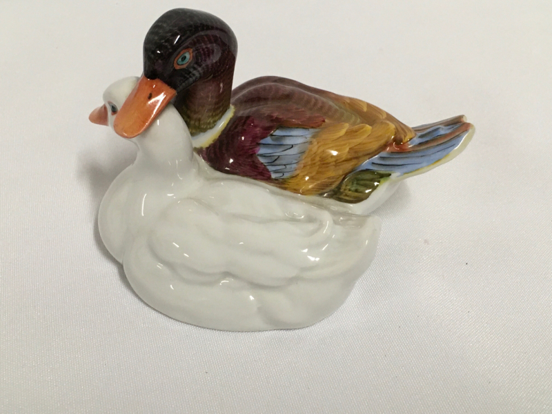 Herend Duck Figurine Hungary