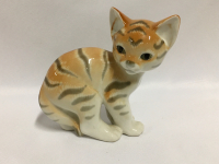 Lomonosov Cat Figurine USSR