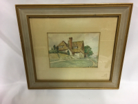 Antique Watercolour A.A.L. Dalton