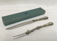 Birks Sterling Pompadour Carving Set