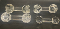 4 Crystal Knife Rests