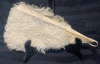 Antique Ostrich Feather of French Ivory Fan - 3