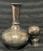 Antique Silverplate Barbers Bottle - 3