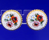 Micro Mosaic Italy Earrings - 2