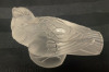 Lalique Style Bird